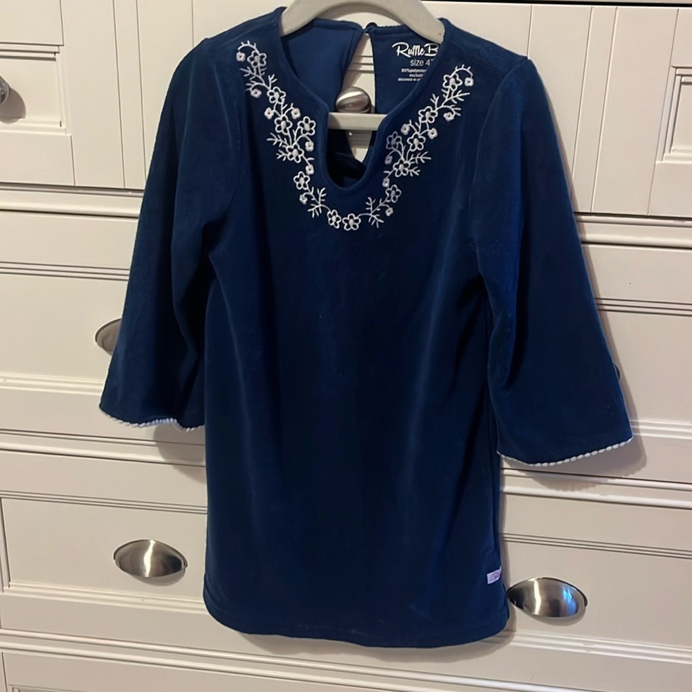 Ruffle butts coverup dress size 4t